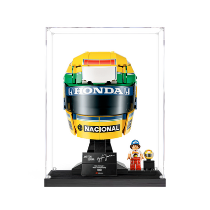 Acrylic Display Case for LEGO Ayrton Senna Helmet 43024 - FantasMall
