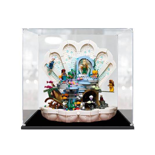 Acrylic Display Case for LEGO® The Little Mermaid Royal Clamshell 43225