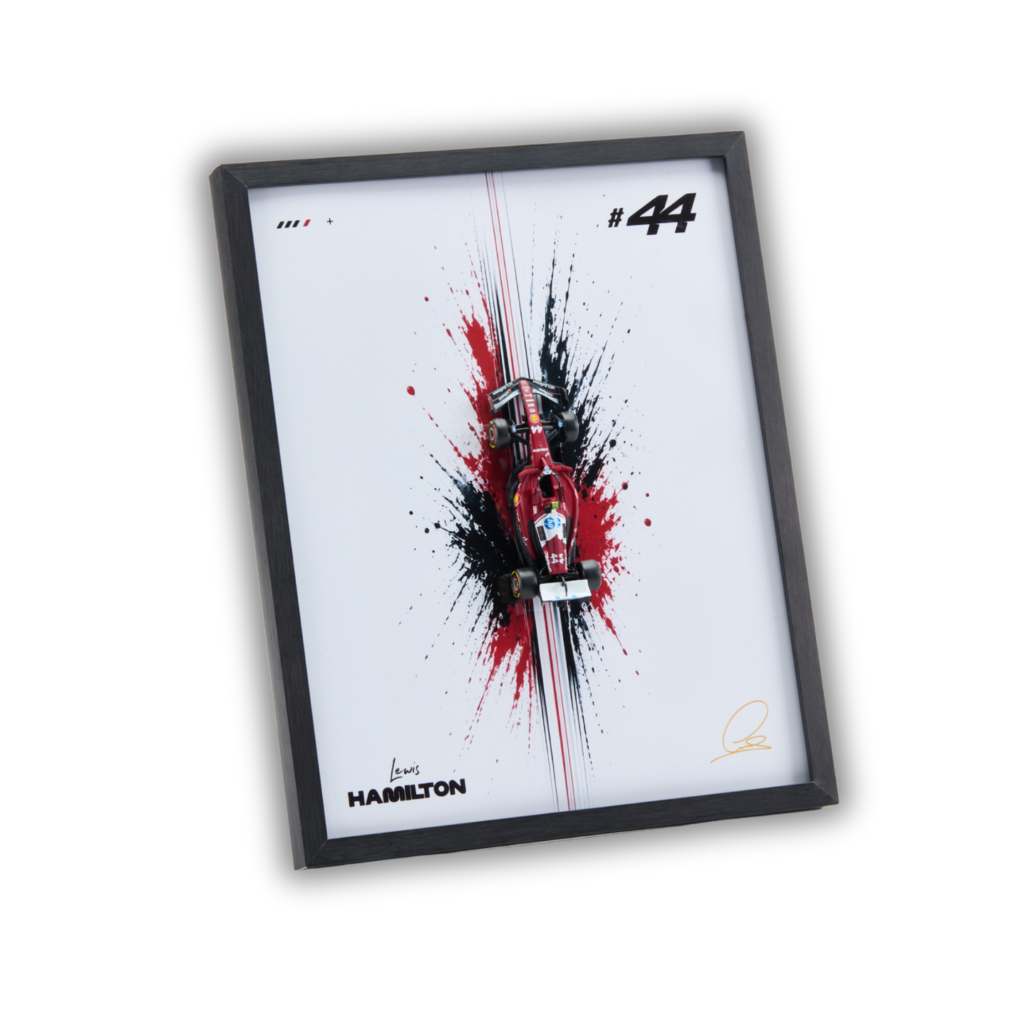 Desk Gallery - 3D 1:64 F1 Diecast Display Frame for Bburago | F1 Shelf Art & Desk Decor