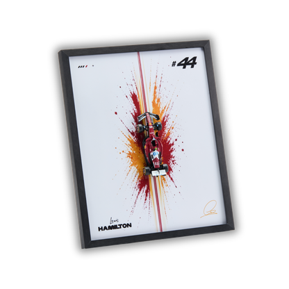 Desk Gallery - 3D 1:64 F1 Diecast Display Frame for Bburago | F1 Shelf Art & Desk Decor