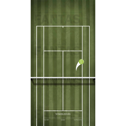 FantasMall Frameless Tennis Racket Display Board/ Wall Mount Tennis Frame