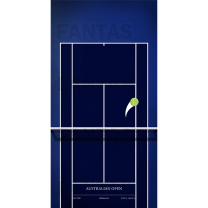 FantasMall Frameless Tennis Racket Display Board/ Wall Mount Tennis Frame