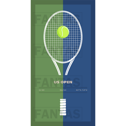 FantasMall Frameless Tennis Racket Display Board/ Wall Mount Tennis Frame