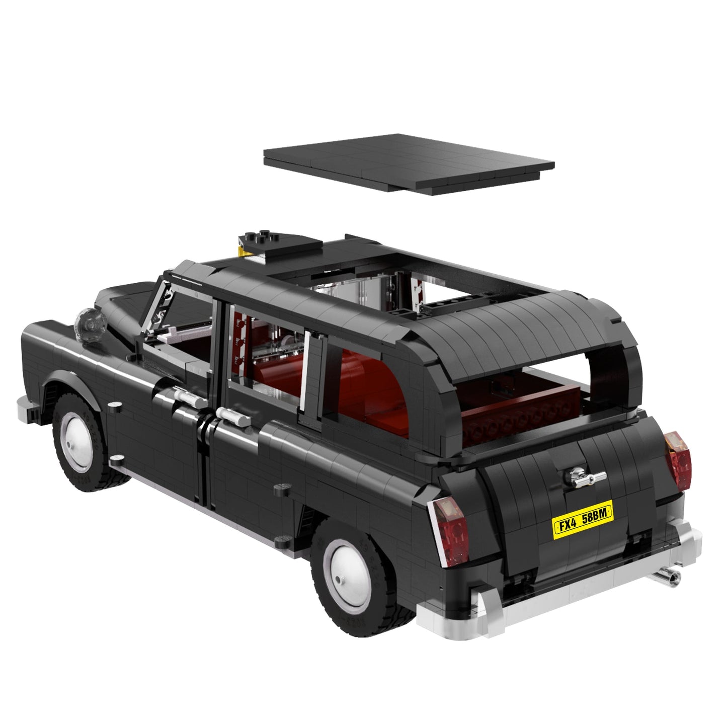 CaDA LEVC London Taxi C62004W Non Motorized