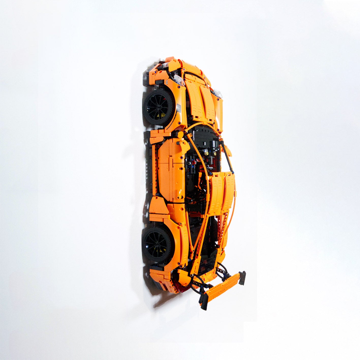 3D Printed Wall Mount 2 in 1 for LEGO Porsche 911 GT3 RS 42056
