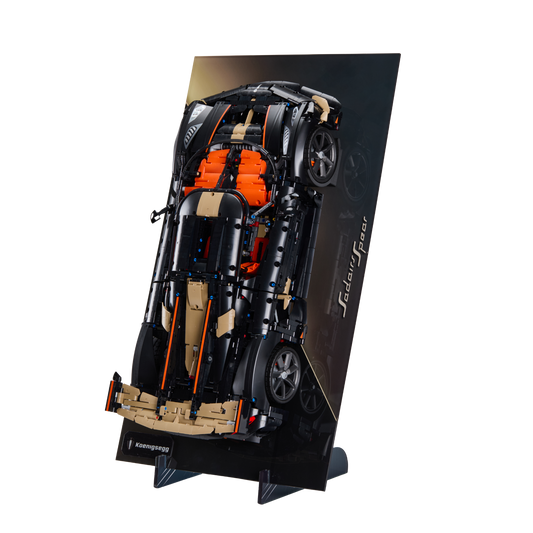 Freestanding Desktop & Floor Display Stand for FantasMall Slim Series LEGO Display Board