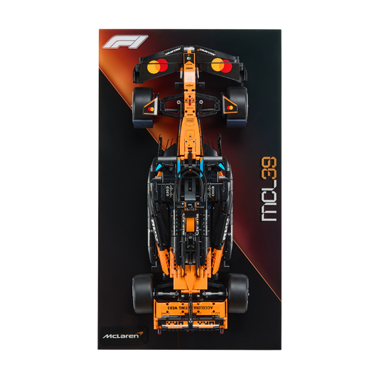 Acrylic Slim Wall Mount Display for LEGO Technic McLaren MCL39 F1 42228