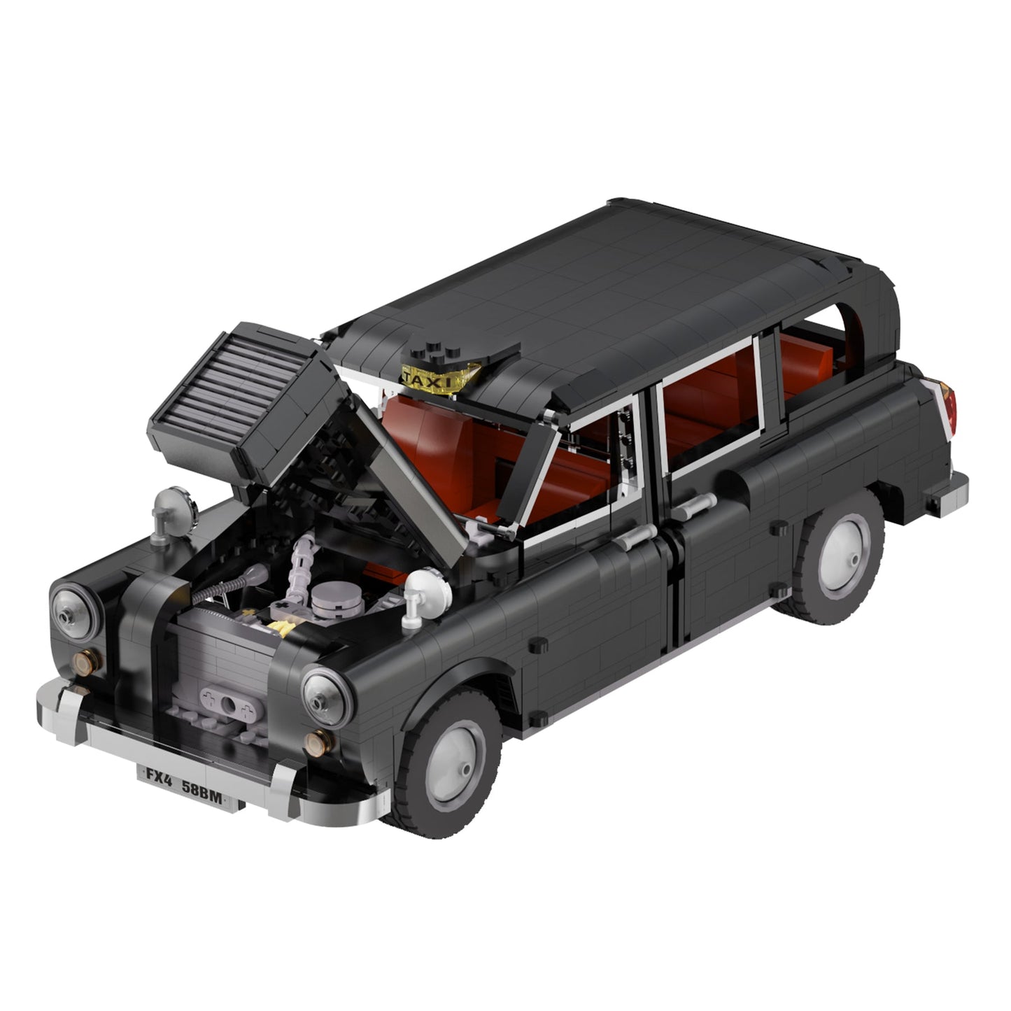 CaDA LEVC London Taxi C62004W Non Motorized