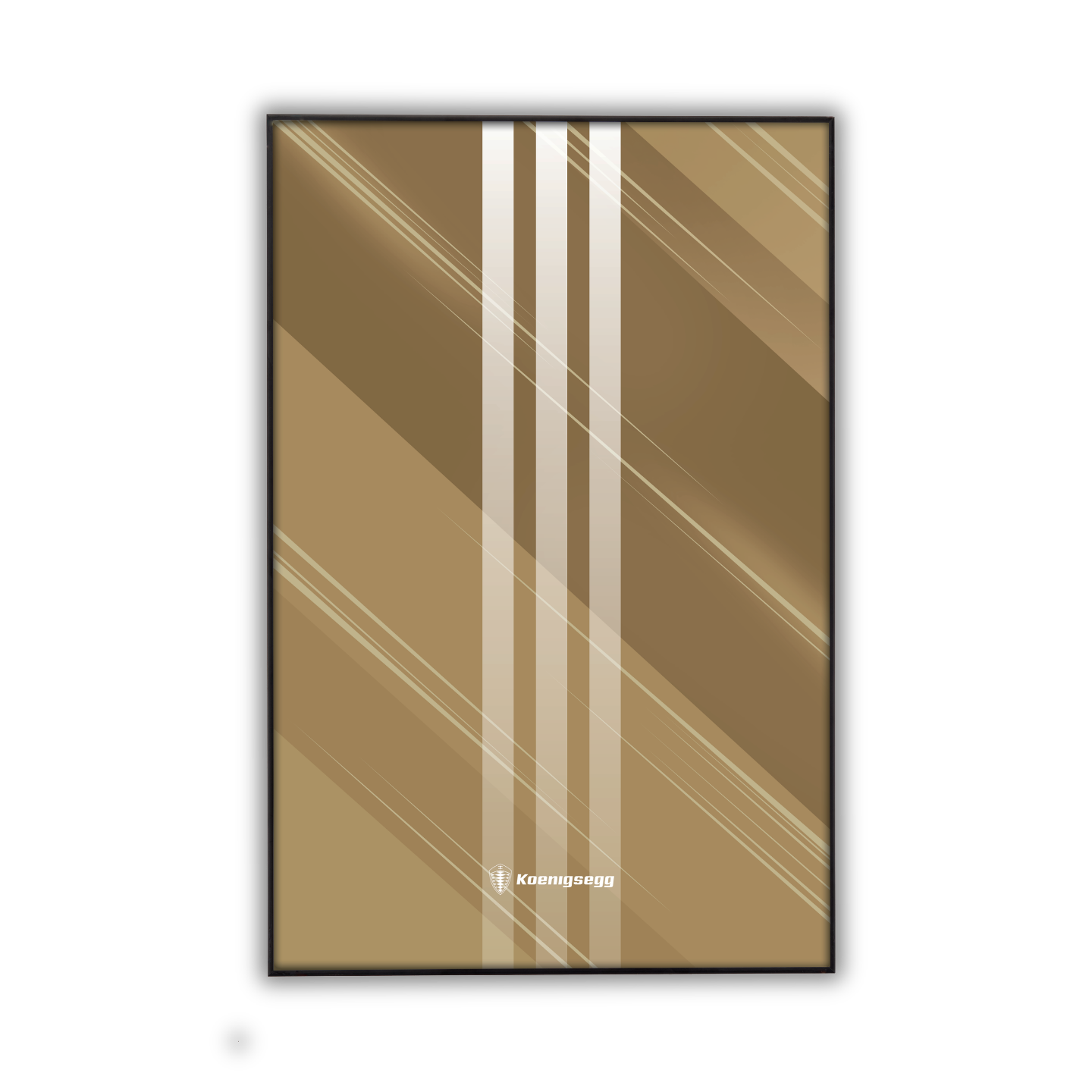 Acrylic Top-Speed Wall Mount Display for LEGO Koenigsegg Sadair's Spear Megacar 42232 (Pre-Order: Ships Mid-September, 2-3 Weeks)