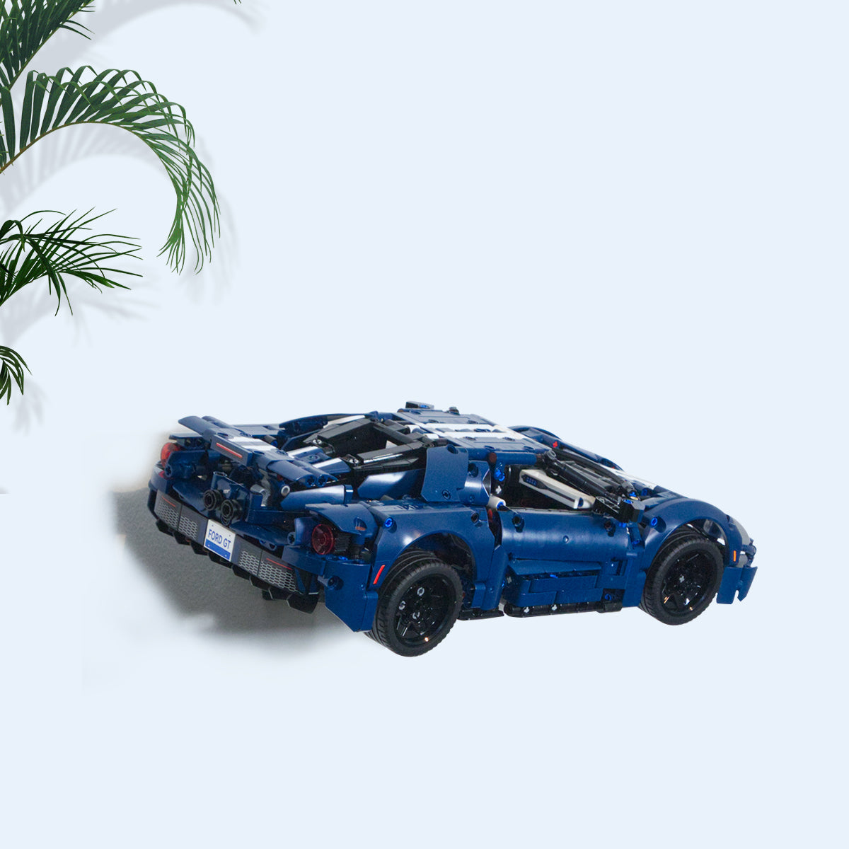 3D Printed Wall Mount 2 in 1 for LEGO Technic Ford GT 42154