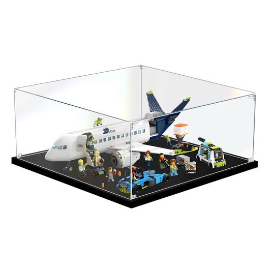 Acrylic Display Case for LEGO® Passenger Airplane 60367