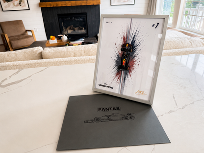 Desk Gallery - 3D 1:64 F1 Diecast Display Frame for Bburago | F1 Shelf Art & Desk Decor