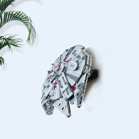 3D Printed Wall Mount for LEGO STAR WARS MILLENNIUM FALCON 75257
