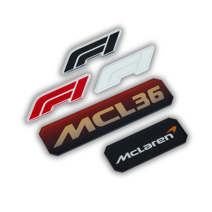 Acrylic Slim Wall Mount Display for LEGO Technic McLaren F1 Race Car 42141 V2