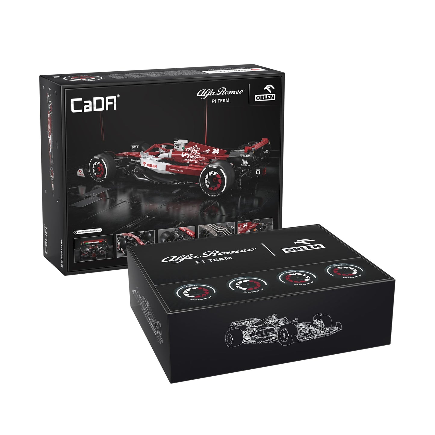 CADA Alfa Romeo F1 Team ORLEN C42 C64005W (Non-Motorized Version)