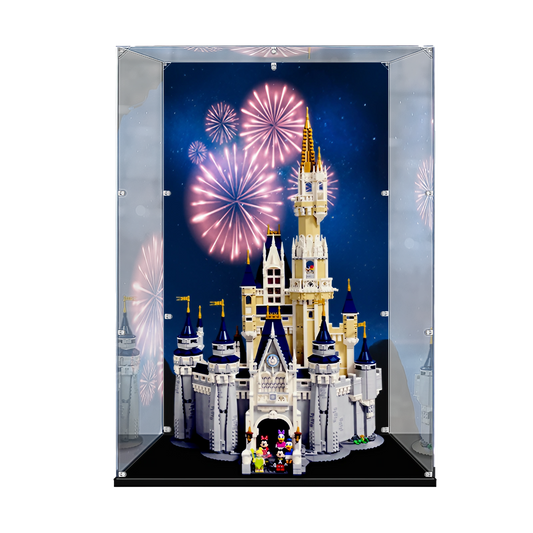 FantasMall Display Case Box for LEGO The Disney Castle 71040