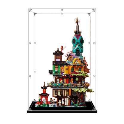 Acrylic Display Case for LEGO® NINJAGO® City Gardens 71741