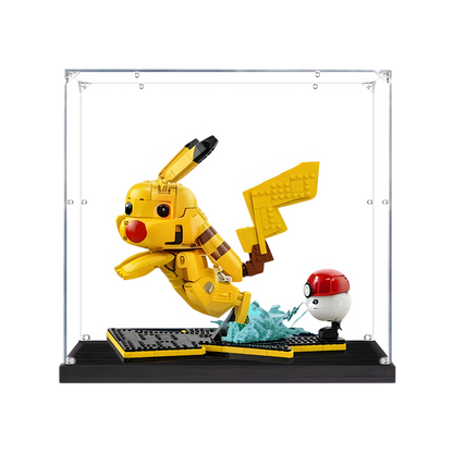 Acrylic Display Case for LEGO Pokemon Pikachu and Poke Ball 72152