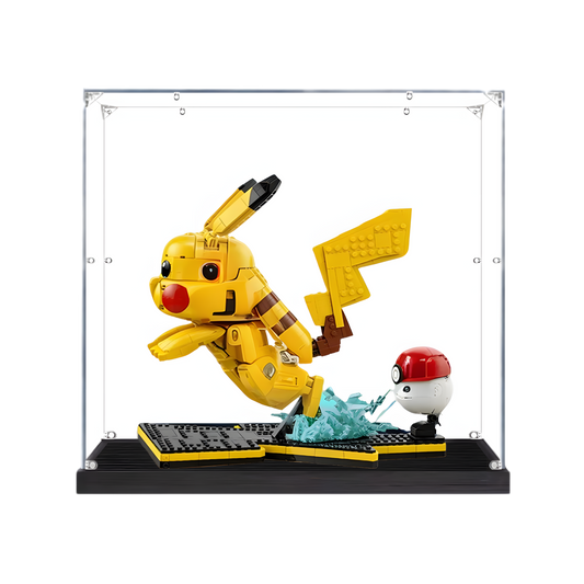Acrylic Display Case for LEGO Pokemon Pikachu and Poke Ball 72152