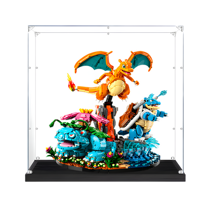 Acrylic Display Case for LEGO Pokemon Venusaur, Charizard and Blastoise 72153
