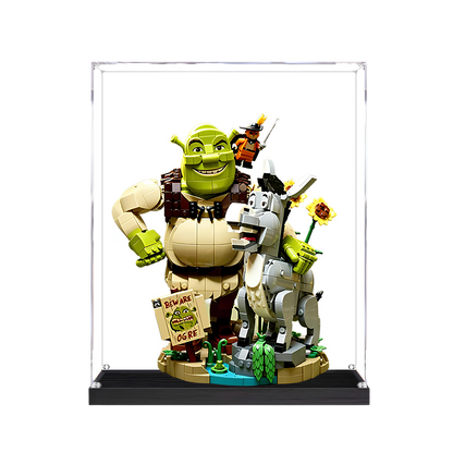 Acrylic Display Case for LEGO Shrek, Donkey & Puss in Boots 72423