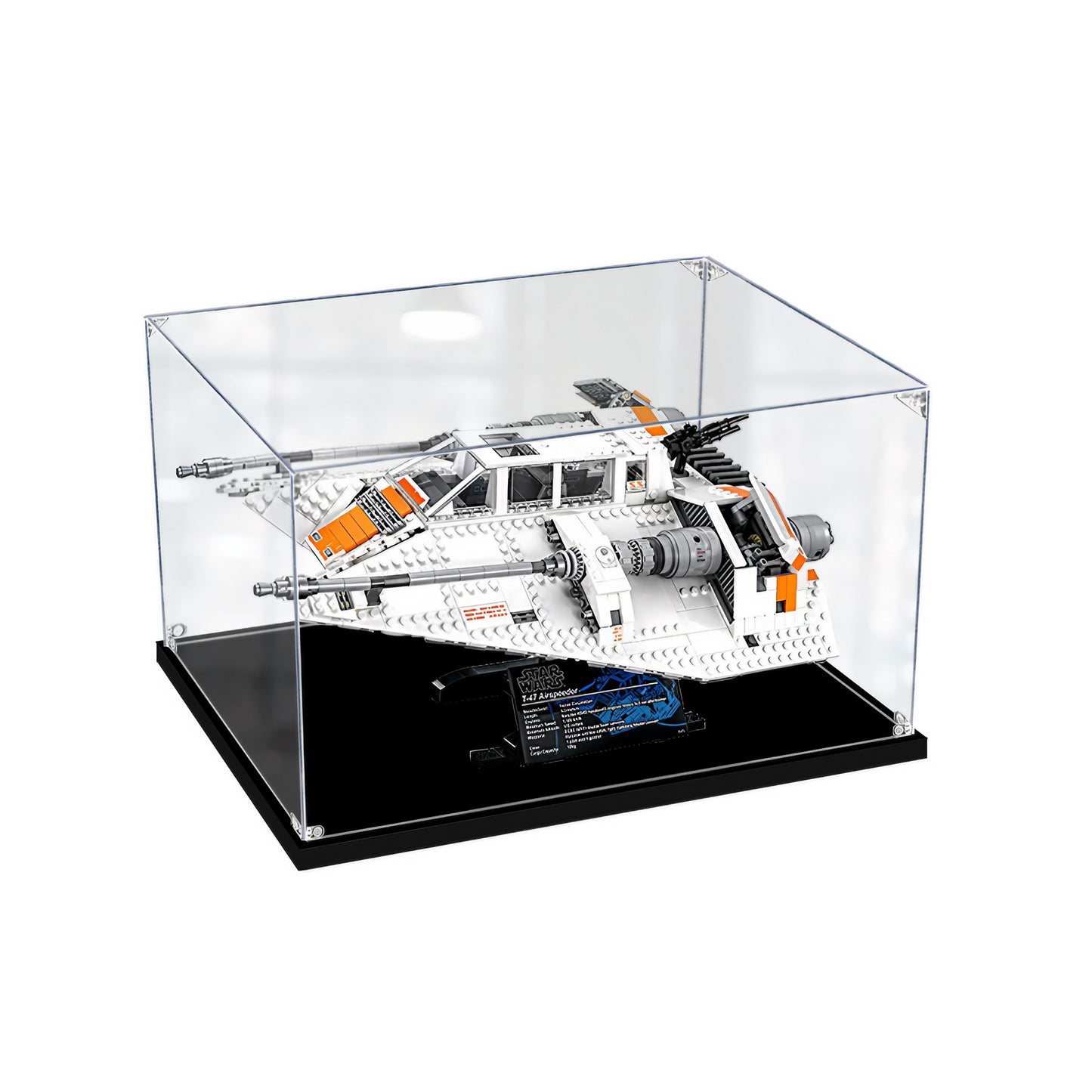 Acrylic Display Case for LEGO® Snowspeeder™ 75144