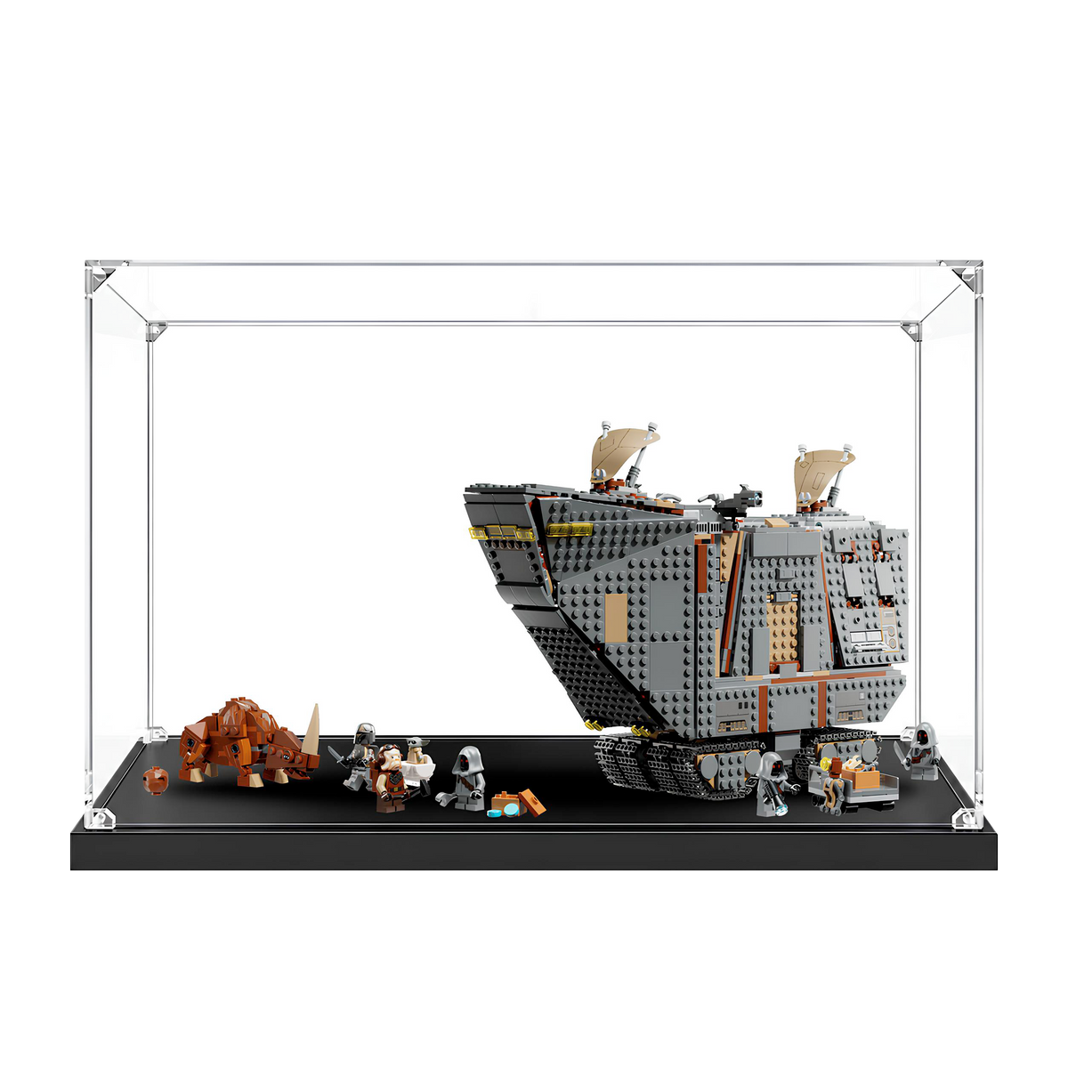 Acrylic Display Case for LEGO® Offworld Sandcrawler™ and Mudhorn 75453