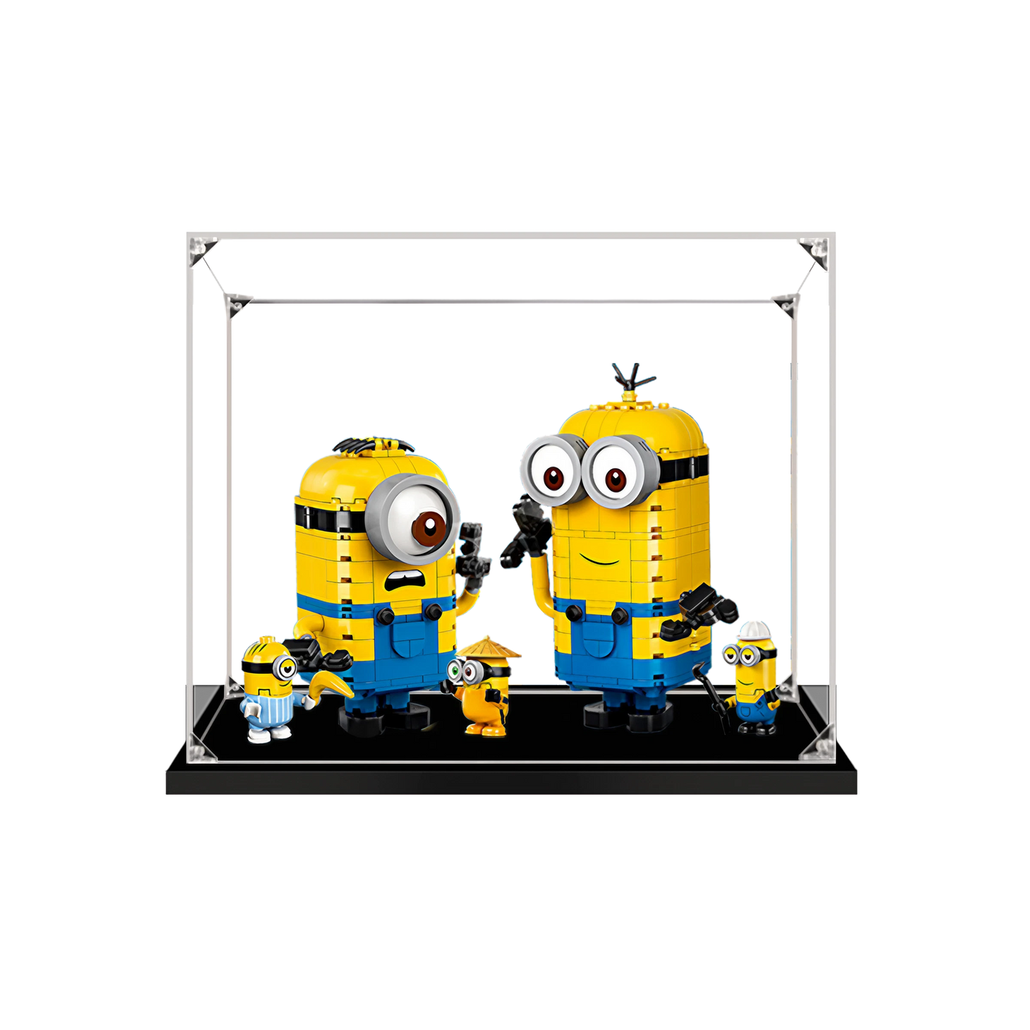 Acrylic Display Case for LEGO® Brick-built Minions and their Lair 75551