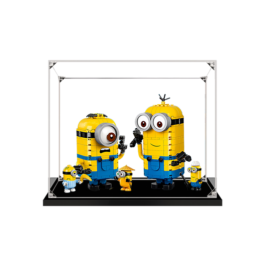 Acrylic Display Case for LEGO® Brick-built Minions and their Lair 75551