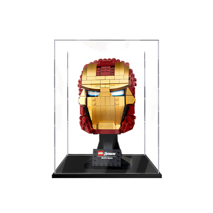 Acrylic Display Case for LEGO® Iron Man Helmet 76165