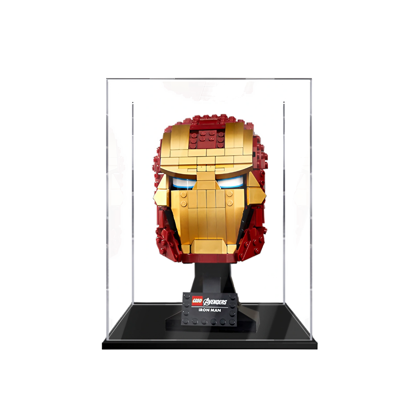 Acrylic Display Case for LEGO® Iron Man Helmet 76165