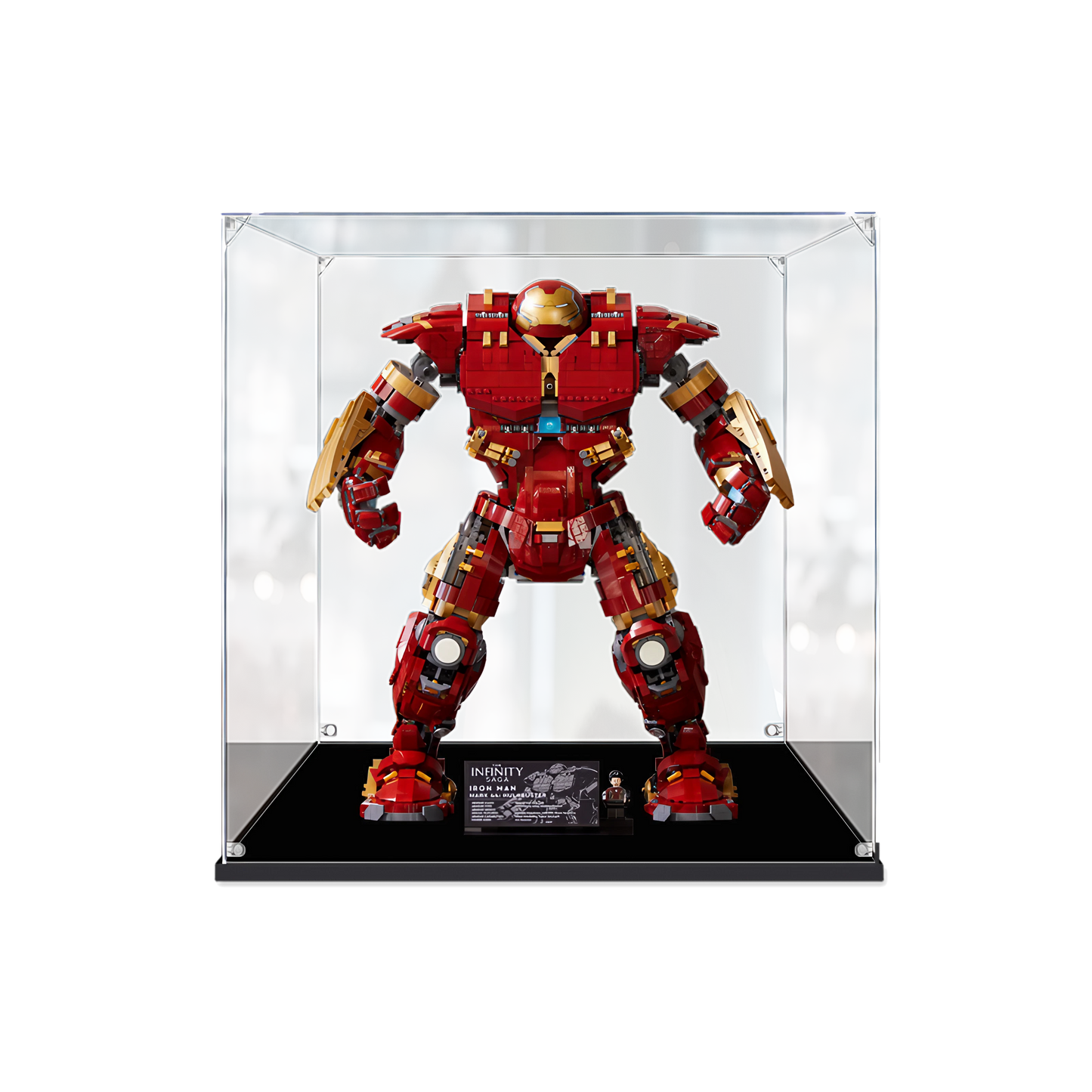 Acrylic Display Case for LEGO® Hulkbuster 76210