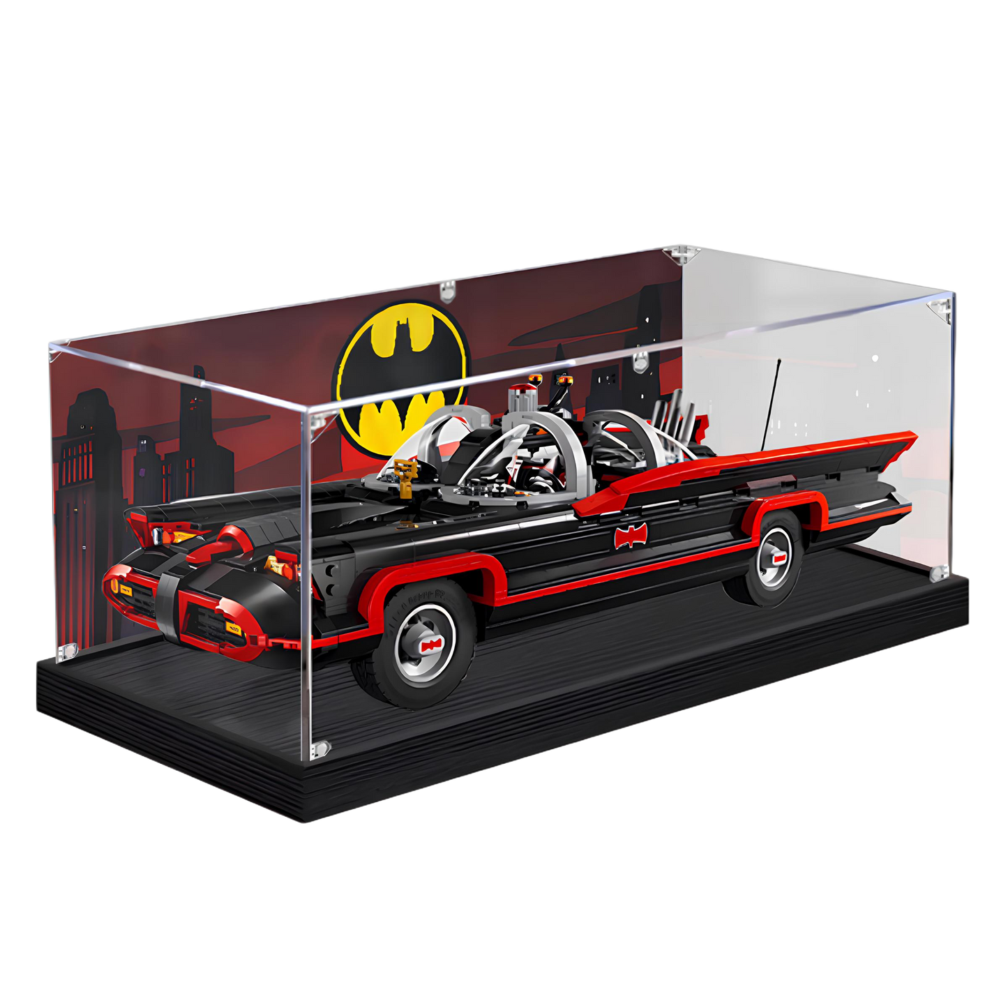 Acrylic Display Case for LEGO® Batman™: The Classic TV Series Batmobile™ 76328