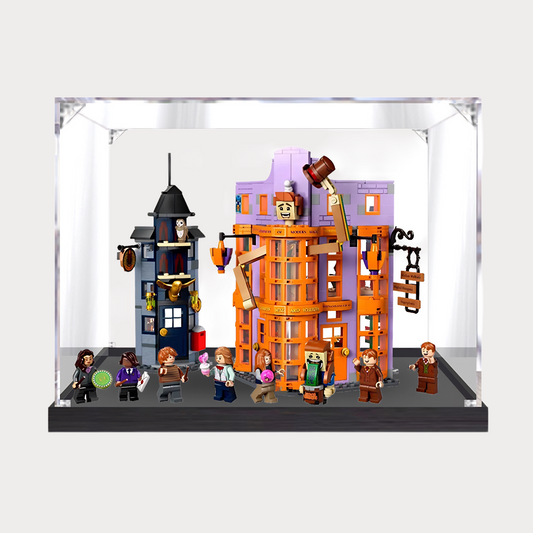 Acrylic Display Case for LEGO® Diagon Alley™: Weasleys' Wizard Wheezes™ 76422