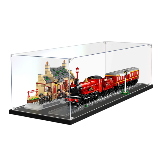 Acrylic Display Case for LEGO® Hogwarts Express ™ Train Set with Hogsmeade Station™ 76423