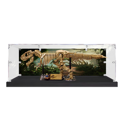 Acrylic LEGO Display Case for LEGO® Dinosaur Fossils: Tyrannosaurus rex 76968