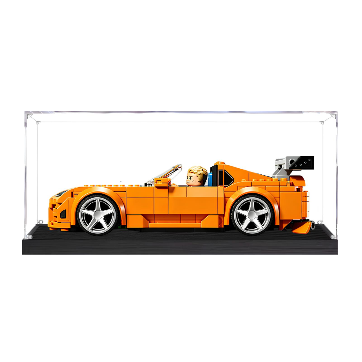 Acrylic Display Case for LEGO The Fast and The Furious Toyota Supra MK4 77260