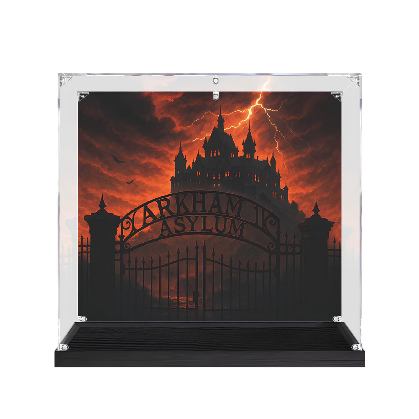 Acrylic Display Case for LEGO® Arkham Asylum™ 76300