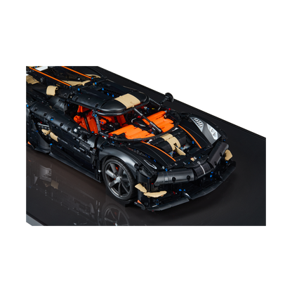 Acrylic Top-Speed Wall Mount Display for LEGO Koenigsegg Sadair's Spear Megacar 42232 V2