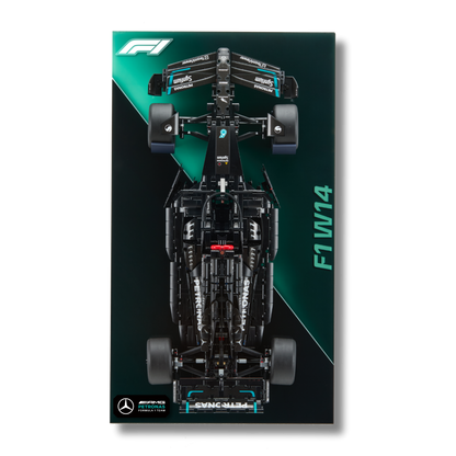 Acrylic Slim Wall Mount Display for LEGO Mercedes-AMG F1 W14 E Performance 42171