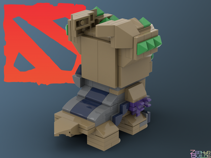 MOC DOTA 2 Character Brick Sets with Instructions Brickheadz