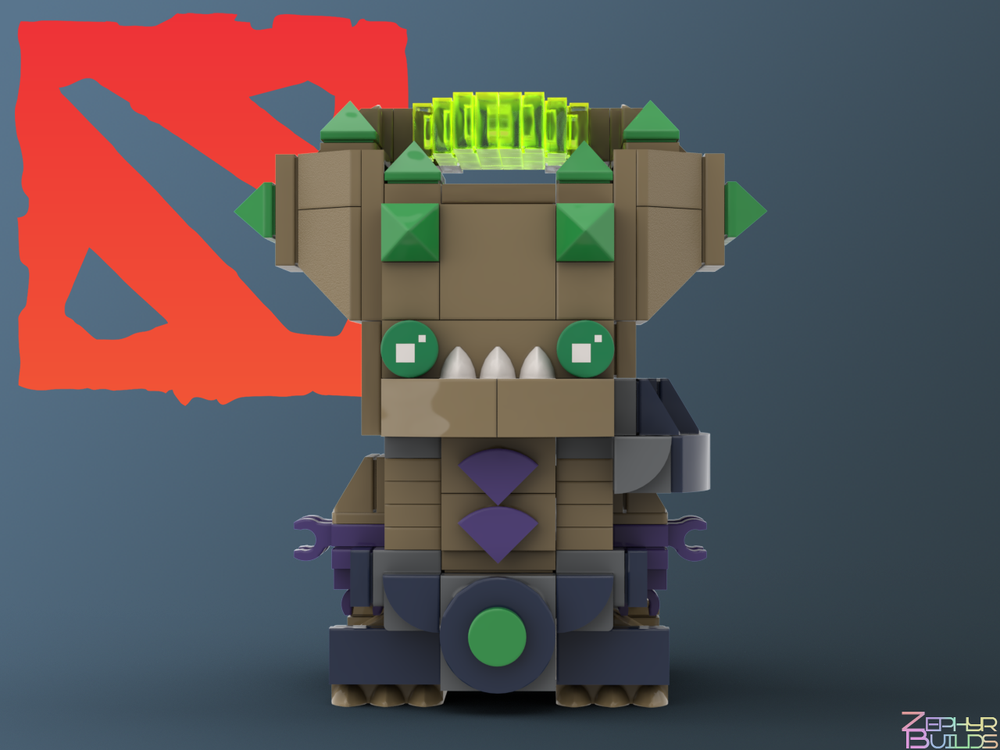 MOC DOTA 2 Character Brick Sets with Instructions Brickheadz