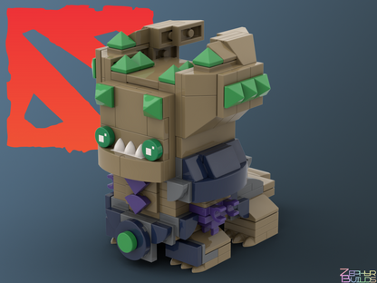 MOC DOTA 2 Character Brick Sets with Instructions Brickheadz