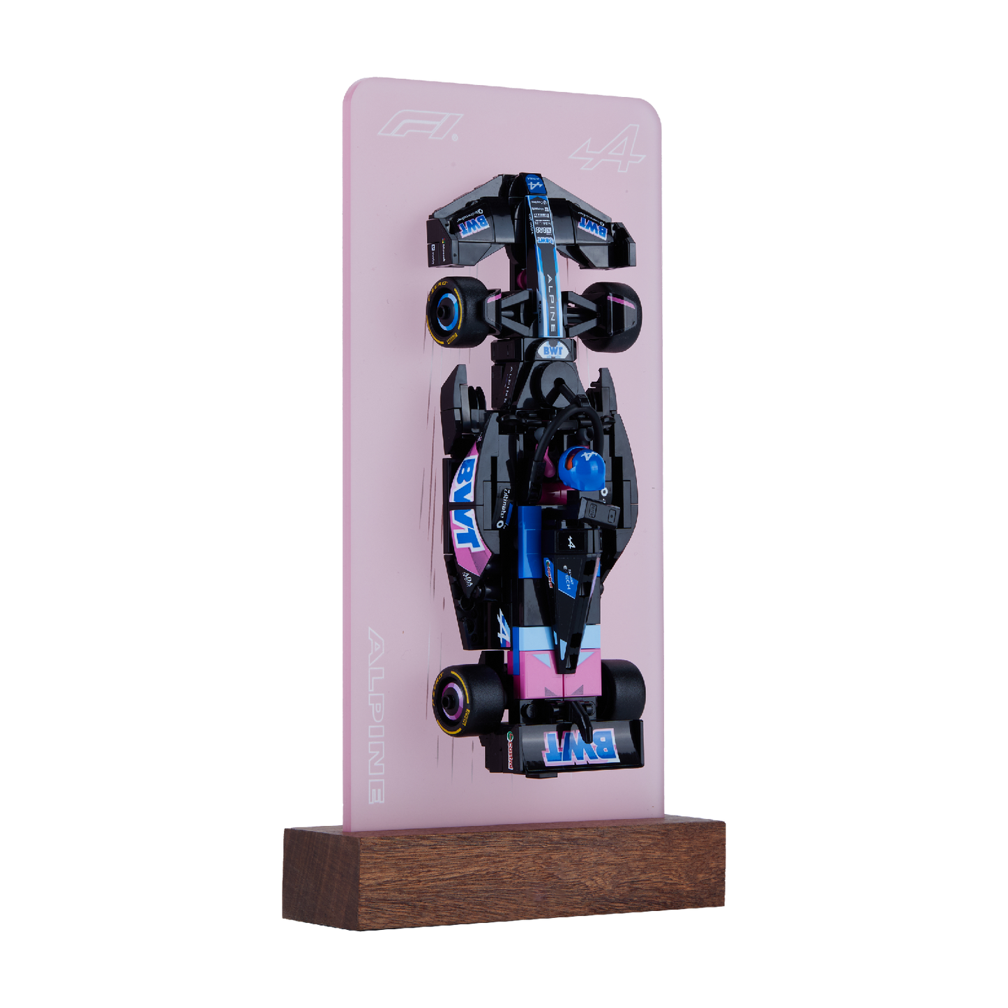 FantasMall Desk Gallery Vertical Display Stand for LEGO Speed Champions F1 Cars