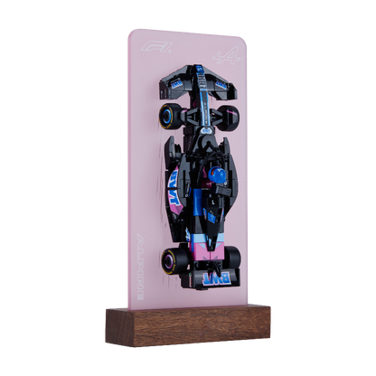 FantasMall Desk Gallery Vertical Display Stand for LEGO Speed Champions F1 Cars