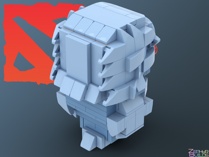 MOC DOTA 2 Character Brick Sets with Instructions Brickheadz