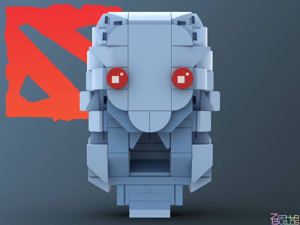 MOC DOTA 2 Character Brick Sets with Instructions Brickheadz