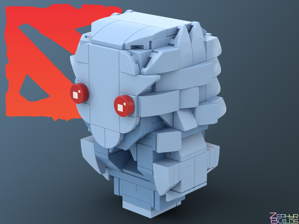MOC DOTA 2 Character Brick Sets with Instructions Brickheadz