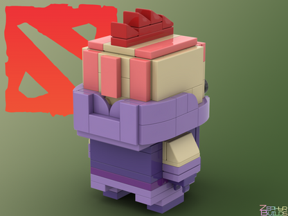 MOC DOTA 2 Character Brick Sets with Instructions Brickheadz