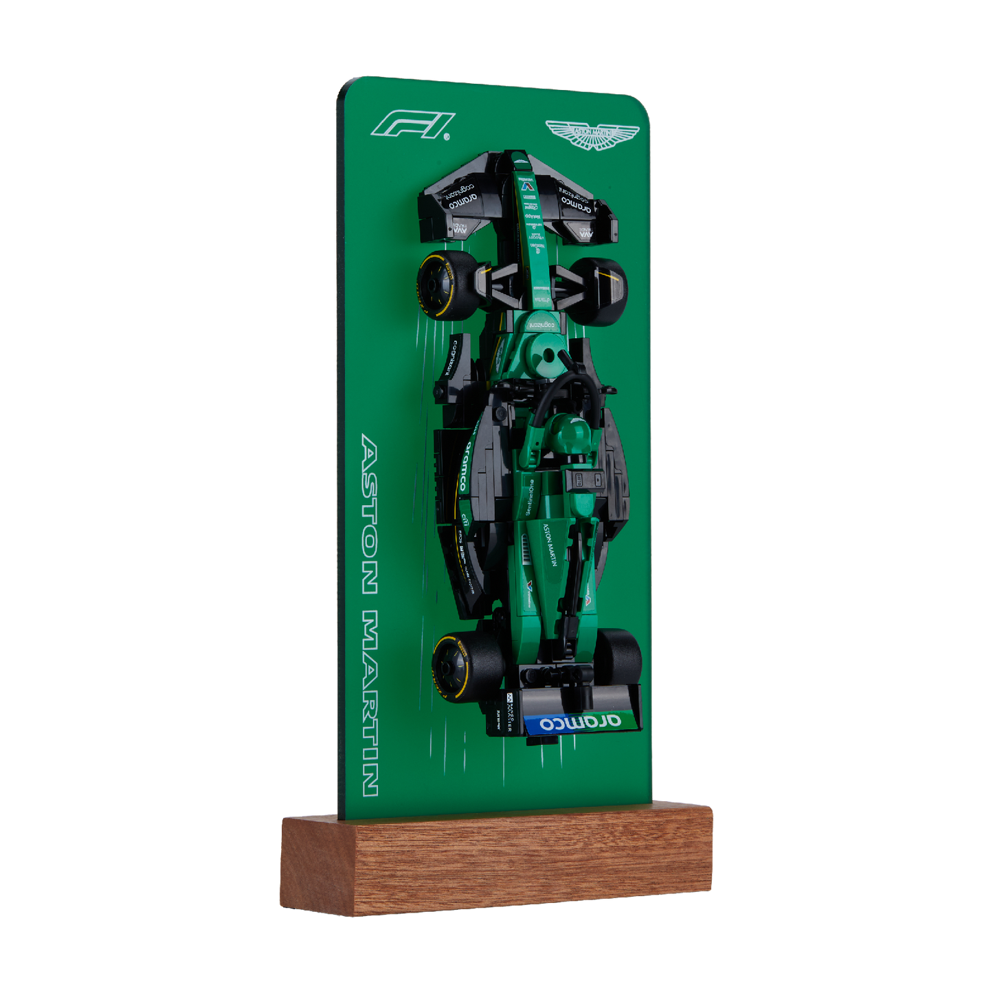 FantasMall Desk Gallery Vertical Display Stand for LEGO Speed Champions F1 Cars